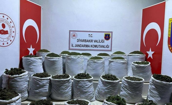 Terörün finans kaynağına darbe: 783 kilo esrar ele geçirildi