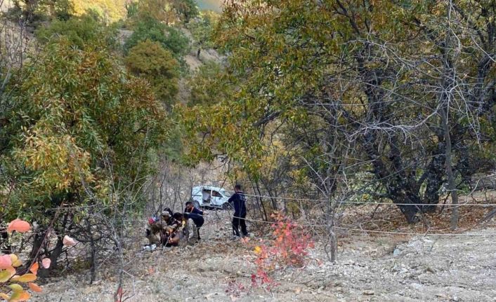 Tunceli’de trafik kazası: 2 yaralı