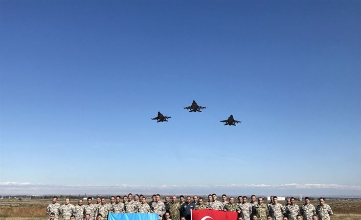 Türk F-16’ları "Mustafa Kemal Atatürk 2023" tatbikatı için Azerbaycan’da