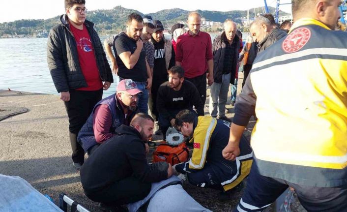 Arama çalışmalarını izlemek isterken yaralandı