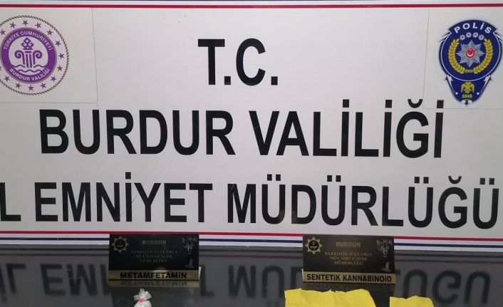 Burdur’da uyuşturucu operasyonunda 1 şahıs tutuklandı