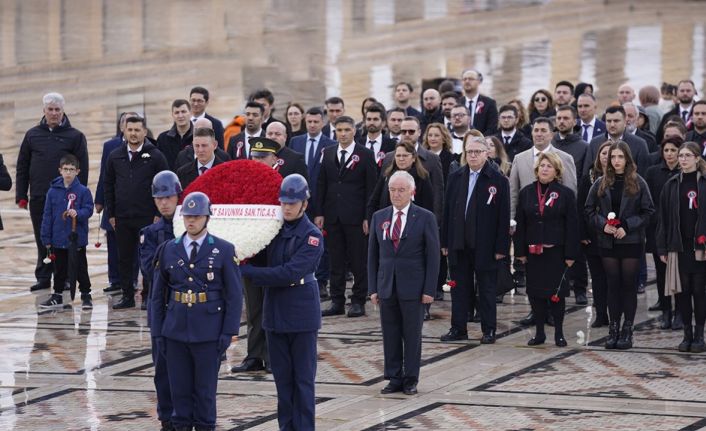 CANiK 25. kuruluş yıl dönümünde çalışanlarıyla Anıtkabir’de