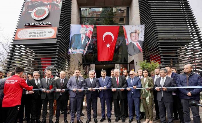 Gençlerbirliği Spor Lisesi’nin açılışı Ankara’da gerçekleştirildi