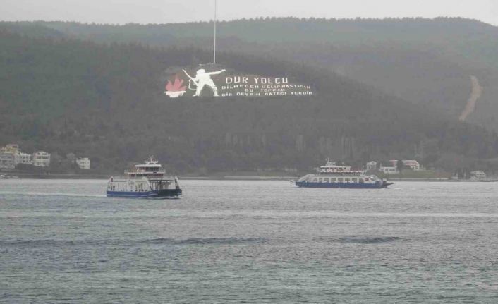 Gökçeada ve Bozcaada’ya yarınki tüm feribot seferleri iptal edildi