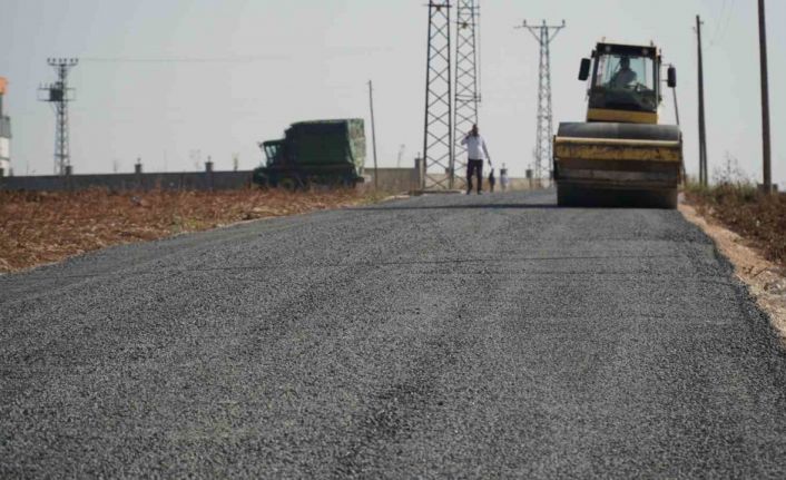 Haliliye kırsalındaki yollar asfaltla buluşuyor