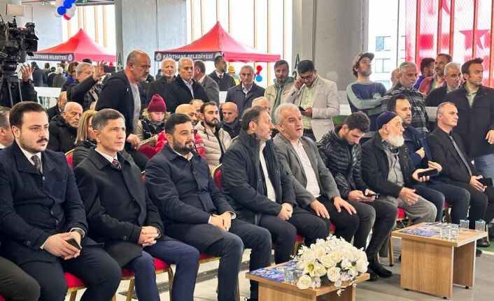 Kağıthane’de 440 araçlık kapalı otopark ve pazaryeri açıldı