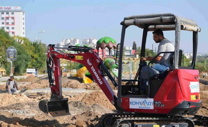 Konyaaltı yeşil alanda Türkiye genelinin üzerinde