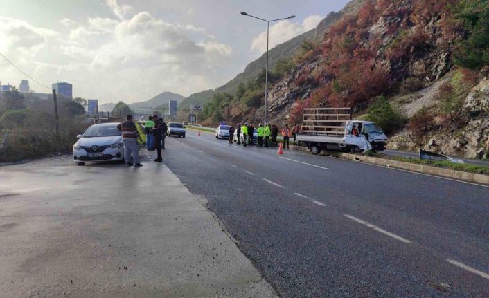 Söke’de zincirleme kaza: 1 yaralı