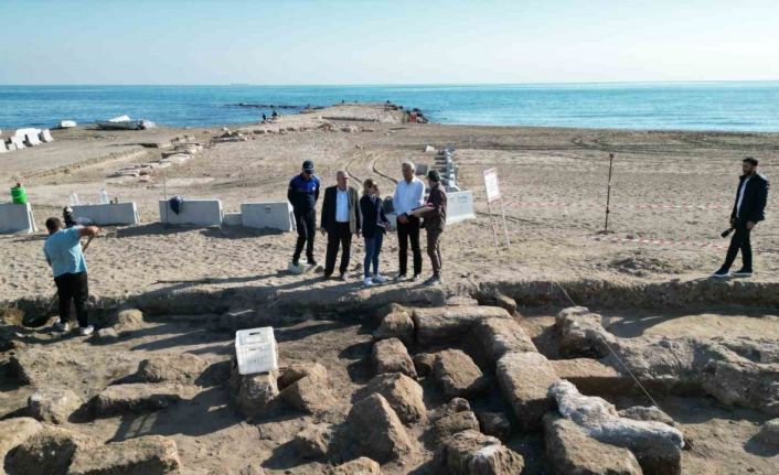 Soli Pompeipolis Antik Kenti’nde kazı çalışmaları devam ediyor