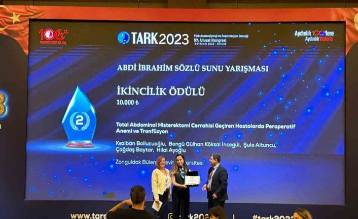 Tıp Fakültesi Öğretim Elemanlarından TARK 2023’te İkincilik Başarısı