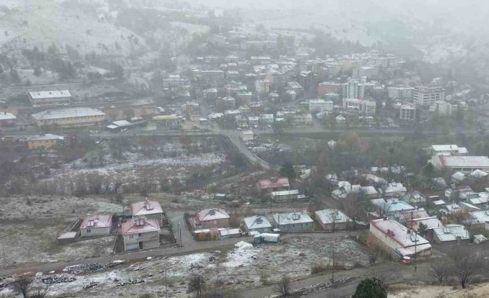 Tunceli’de kar yağışı hayatı olumsuz etkiledi