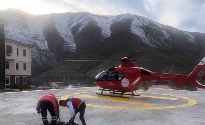 Van’da 2023 yılında 164 hasta ambulans helikopterle taşındı