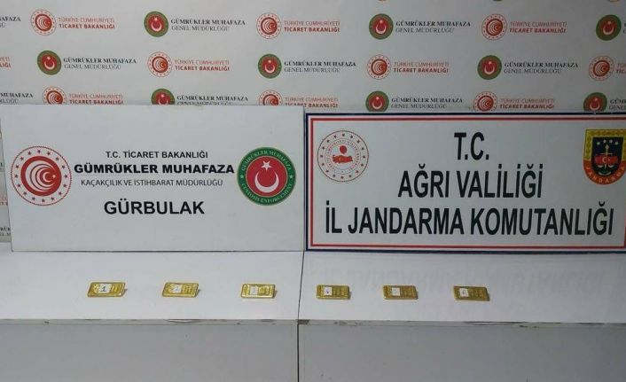 Ağrı’da 11 milyon değerinde altın yakalandı