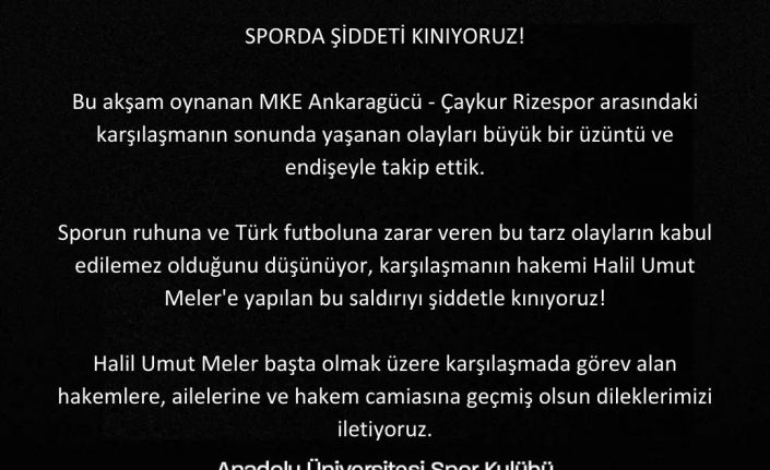 Anadolu Üniversitesi Spor Kulübü: