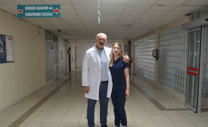 Anne babasının izinden gitti, doktor oldu