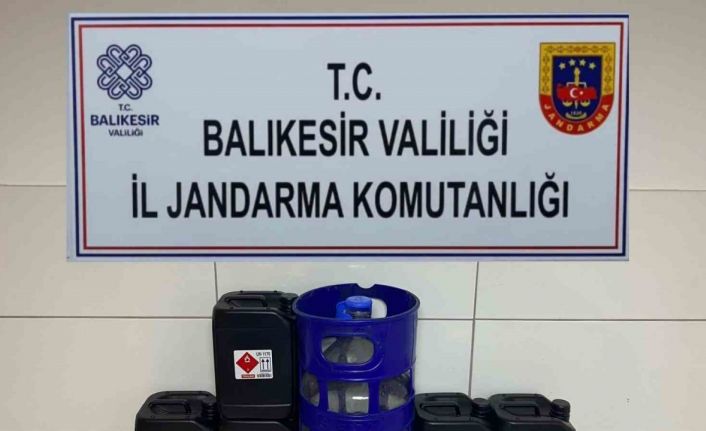 Balıkesir’de yılbaşı öncesi kaçak ve sahte alkol operasyonu