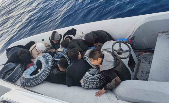 Bodrum’da 89 düzensiz göçmen yakalandı: 1 gözaltı