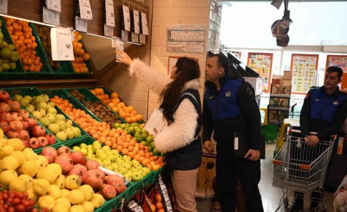 Çayırova’da marketler denetlendi