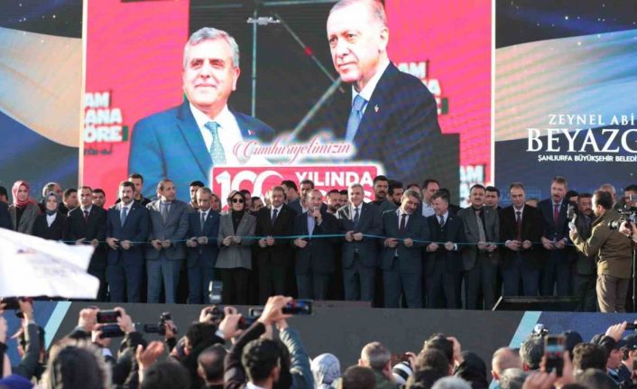 Cumhuriyet’in 100’üncü yılında 100 projenin açılışı yapıldı