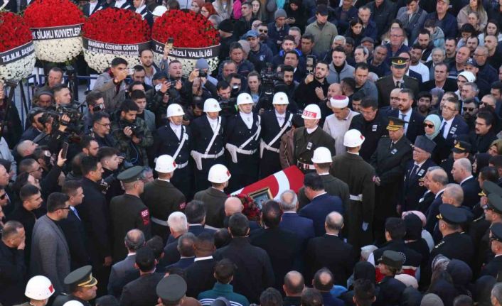 Denizli şehidini ebediyete uğurladı