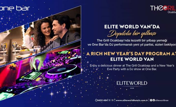 Elite World Van Hotel’den muhteşem yılbaşı programı