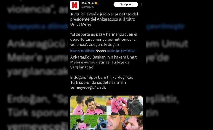 Halil Umut Meler’e yapılan saldırı, Avrupa basınında