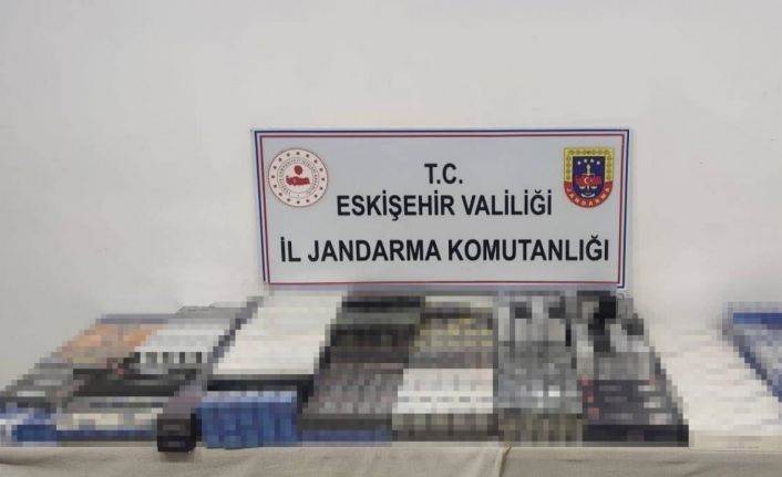 Jandarmadan kaçak sigara operasyonu