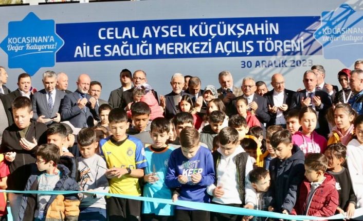 Kayseri’de ilk ve tek olan Eğitim Aile Sağlığı Merkezi açıldı