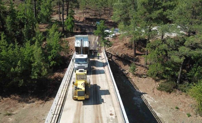 Menteşe’de yollar modern görünüme kavuştu