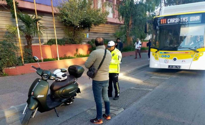 Mersin’de motosiklet denetimleri sürüyor