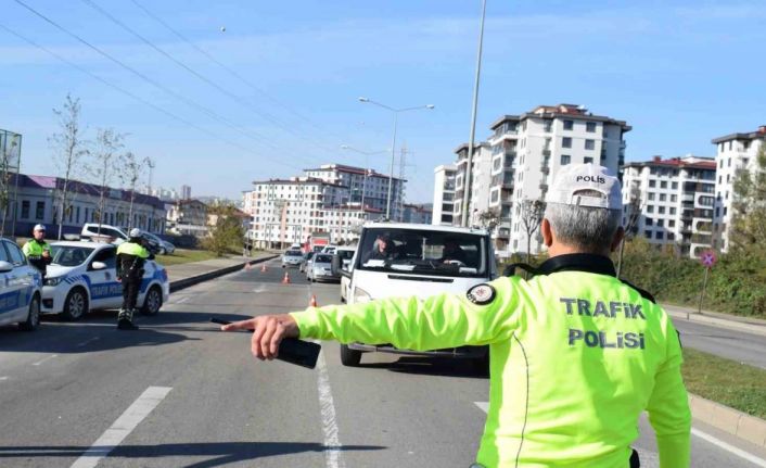 Ordu’da bir haftada 10 binden fazla araç denetlendi