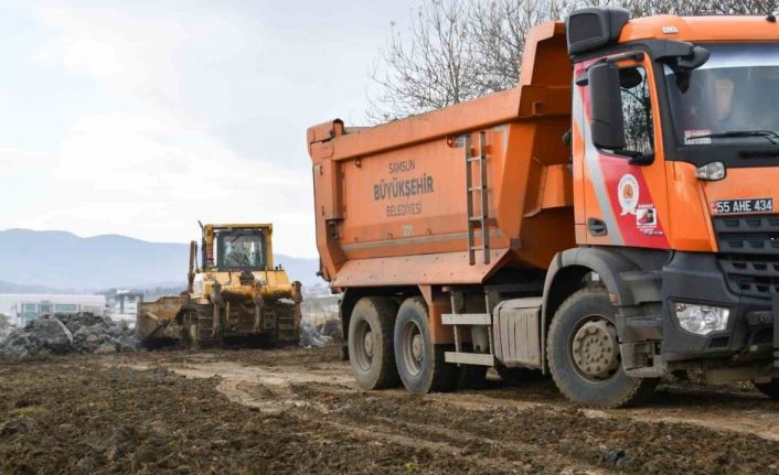 Samsun’da kent içi trafiğini rahatlatacak imar yolları açılıyor