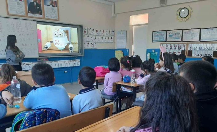 Sarıgöl’de ilkokul öğrencilerine ağız ve diş sağlığı eğitimi