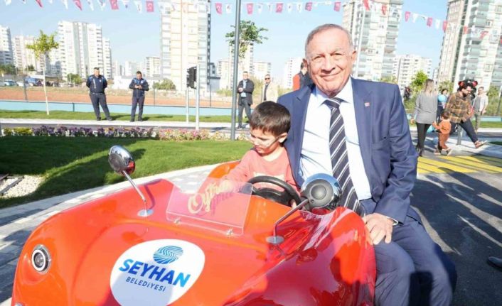 Seyhan Belediyesi tarafından çocuk trafik eğitim parkı açıldı