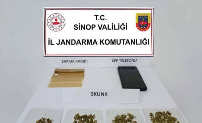 Sinop’ta uyuşturucu operasyonu: 1 gözaltı