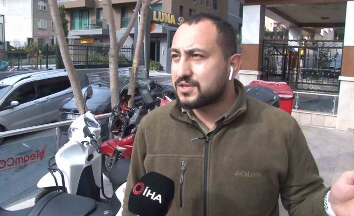 Ters yönden gelip çarptı, motosikletli yerdeyken kaçtı