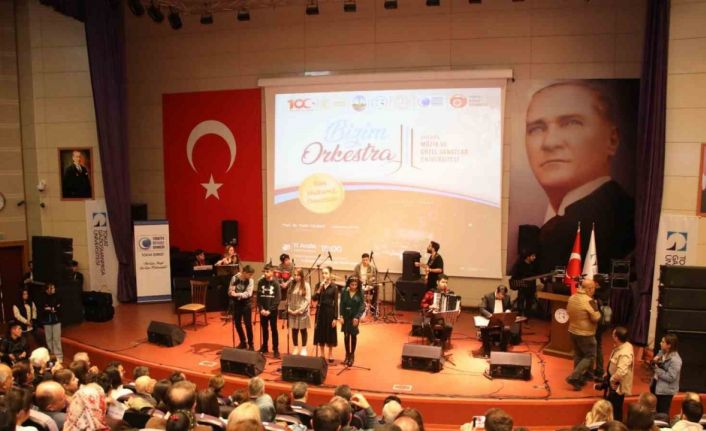 TOGÜ’de "Bizim Orkestra" konseri gerçekleştirildi