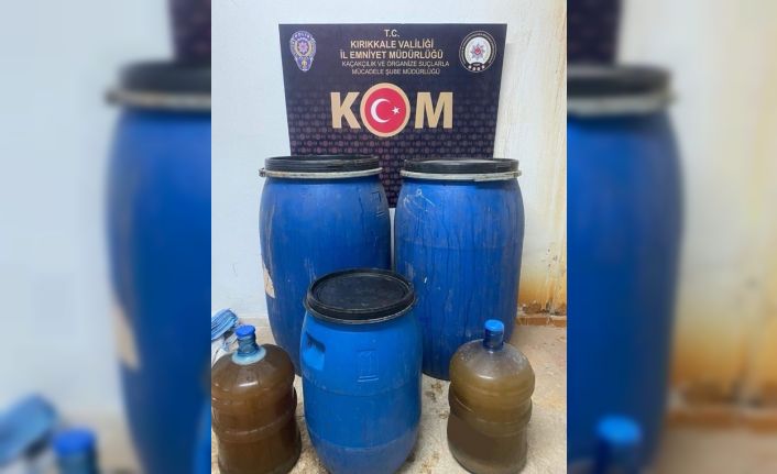 Yılbaşı öncesi kaçak içki operasyonu: 580 litre ele geçirildi