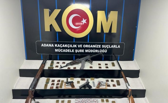 Adana’da silah ve mühimmat kaçakçılığı operasyonu: 1 tutuklama