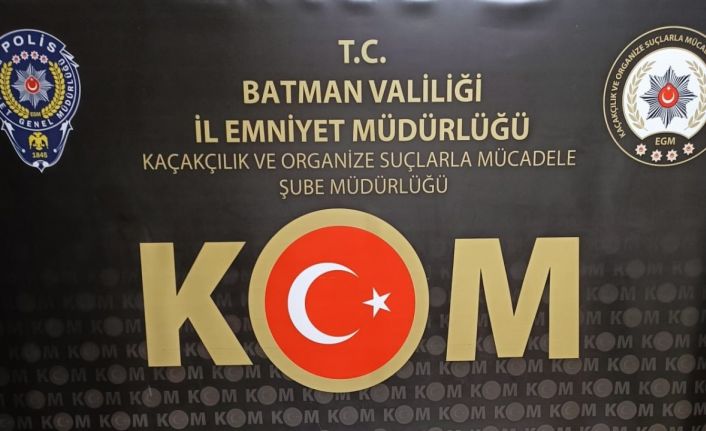 Batman’da kaçakçılık operasyonları: 18 gözaltı