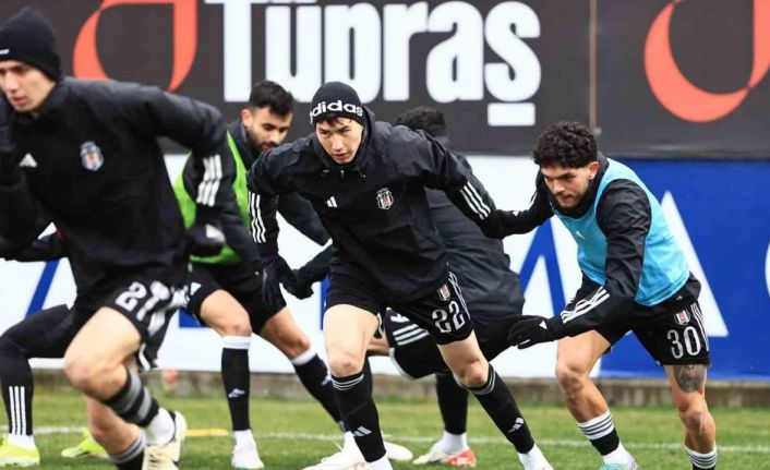 Beşiktaş, Trabzonspor maçı hazırlıklarını sürdürdü