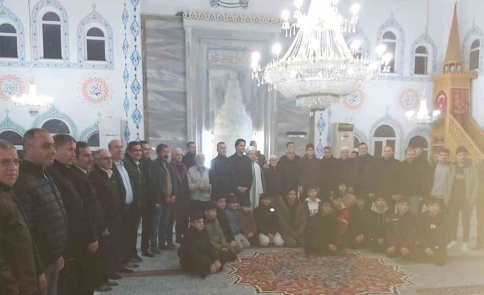 Dalaman Merkez Camii’nde sabah namazı buluşması