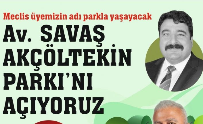 Efeler’de Akçöltekin’in adının verildiği park açılış için gün sayıyor