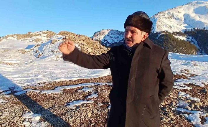 Erzurum’da köylülerin granit ocağı tepkisi