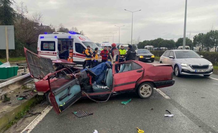 Trabzon’da trafik kazası 2 ölü, 2 yaralı