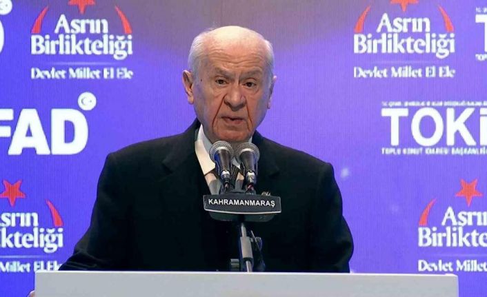 Bahçeli: “Deprem üzerinden fitne yapanlar birer birer boşa çıkartıldı”