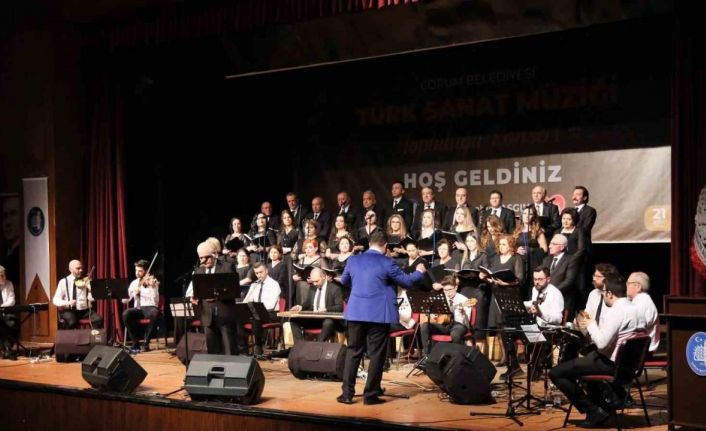 Çorum Belediyesi TSM Korosu’ndan muhteşem konser