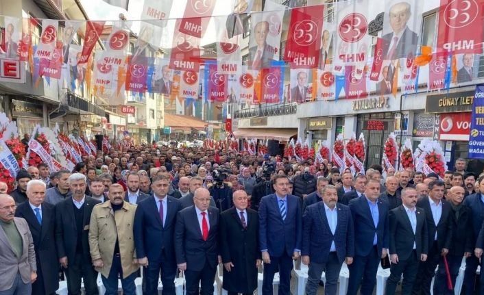 Cumhur İttifakı Hekimhan seçim bürosu açılışında ‘kazanacağız’ mesajı