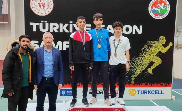 Diyarbakırlı sporcu Türkiye birincisi oldu