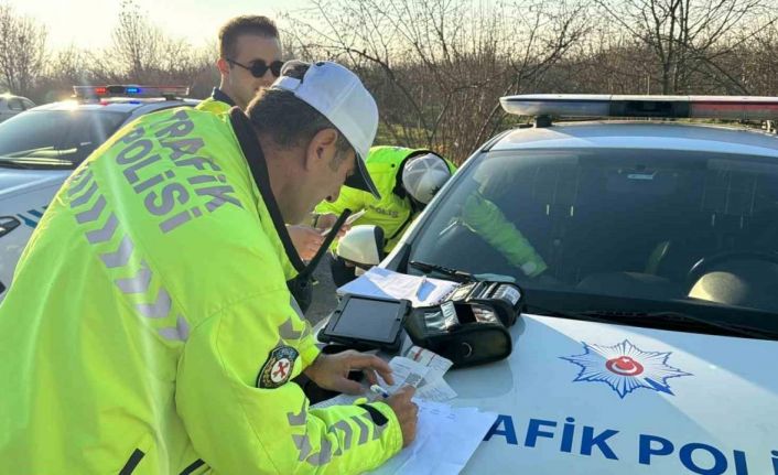 Düzce’de 171 araç trafikten men edildi